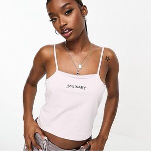 90’s Baby Crop Top Lavender​